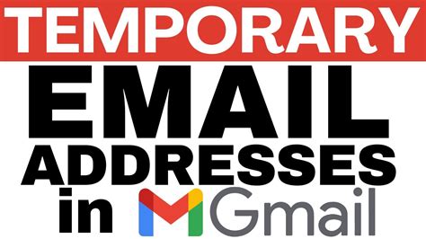 How to create unlimited temporary email addresses using Gmail.